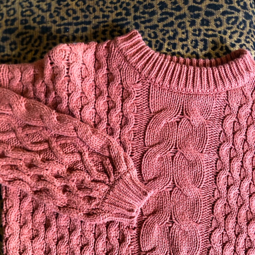 Pink/Orange Sweater